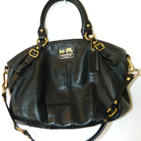 Coach Leather Satchel - Picture 2 of 12